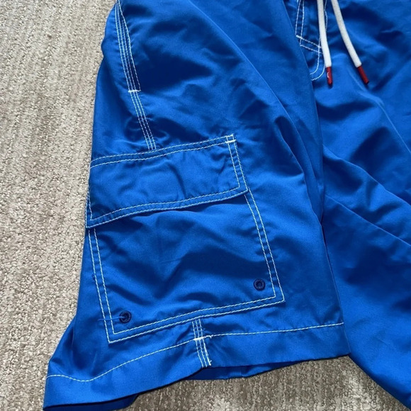 Tommy Bahama Men's Size S Blue Swim Trunks Mesh Lined w/ 4 Pockets w/ 9" Inseam - Picture 5 of 9